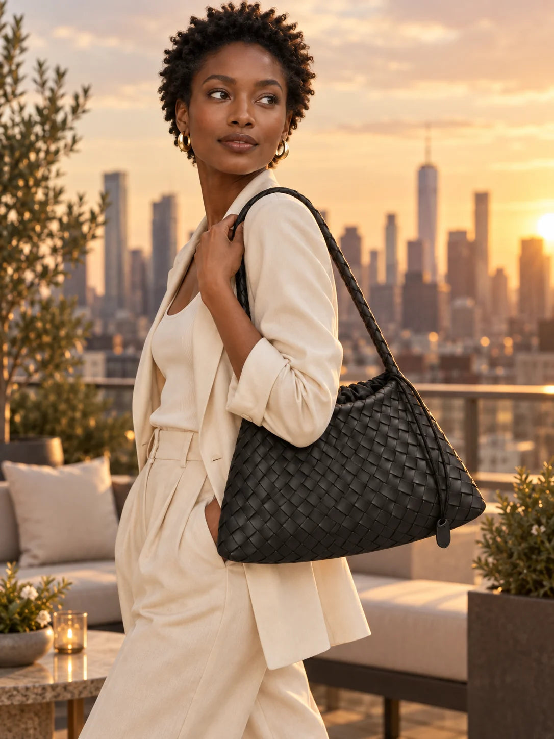 Sac tressé Capri